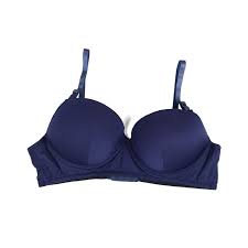 আরামদায়ক নীল সুতির ব্রা: Wire-Free and Natural Style - Image 4
